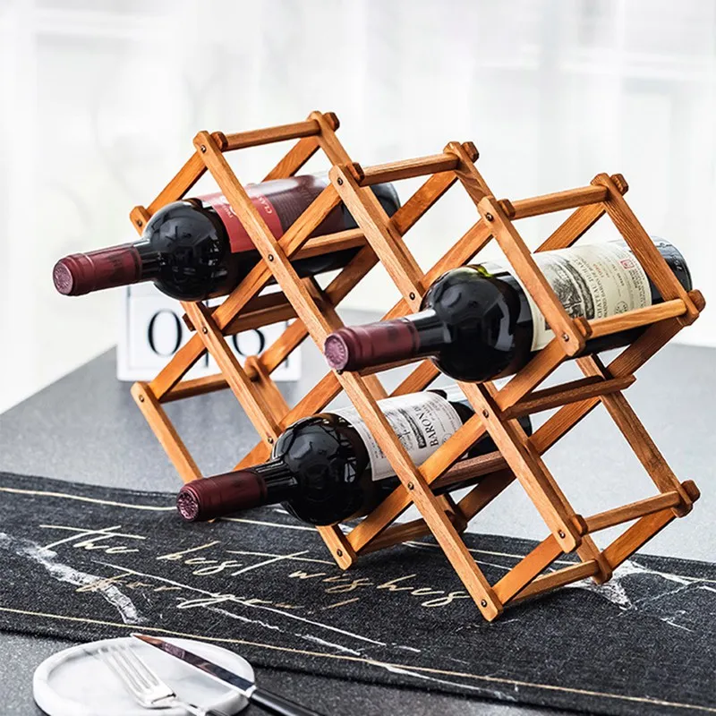 Solid Wood Red Wine Shelf Loose Wood Wine Shelf Creative Folding Wood Wine Shelf Decoration Multi Bottle Folding Red Wine Shelf
Solid Wood Red Wine Shelf Loose Wood Wine Shelf Creative Folding Wood Wine Shelf Decoration Multi Bottle Folding Red Wine Shelf