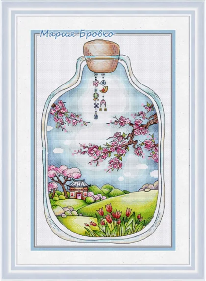 GG RS cotton self-matching cross stitch Cross stitch RS cotton comes with no prints No prints Spring in the bottle
GG RS cotton self-matching cross stitch Cross stitch RS cotton comes with no prints No prints Spring in the bottle