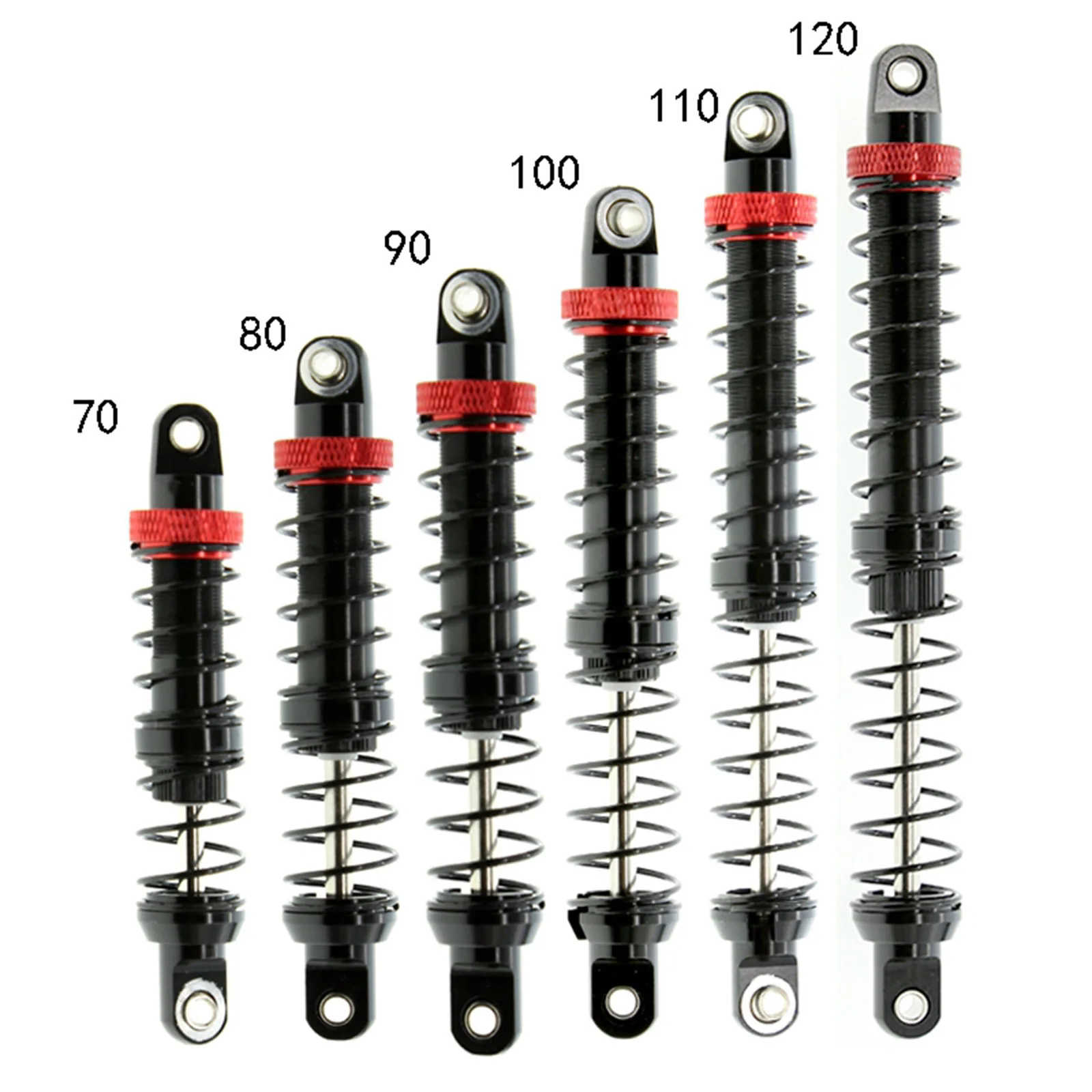 RC Car Shock Absorber Assembled Spring Damper for 1/10 Scale SCX10 RC Car Replacement Parts Accessory
RC Car Shock Absorber Assembled Spring Damper for 1/10 Scale SCX10 RC Car Replacement Parts Accessory