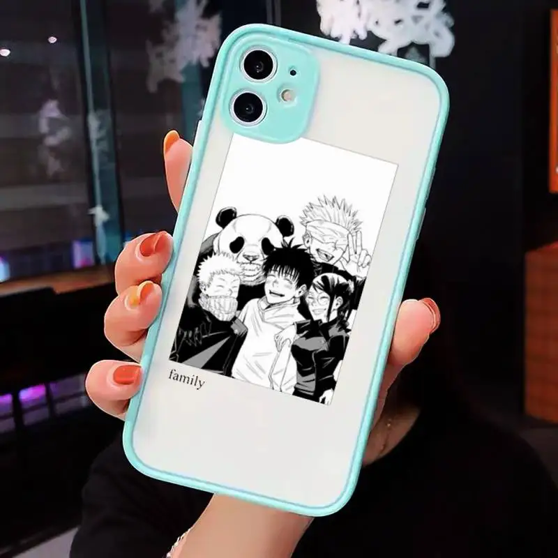 Jujutsu Kaisen anime manga Phone Cases matte transparent For iphone 7 8 11 12 plus mini x xs xr pro max luxury brand cover
Jujutsu Kaisen anime manga Phone Cases matte transparent For iphone 7 8 11 12 plus mini x xs xr pro max luxury brand cover