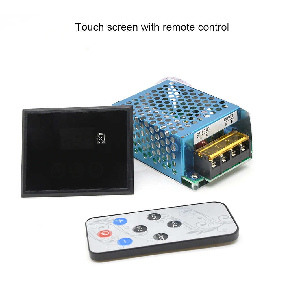 AC 220V 4KW SCR Digital Control Electronic Voltage Regulator Speed Control Dimmer Thermostat+Digital Meters Power Supply
AC 220V 4KW SCR Digital Control Electronic Voltage Regulator Speed Control Dimmer Thermostat+Digital Meters Power Supply