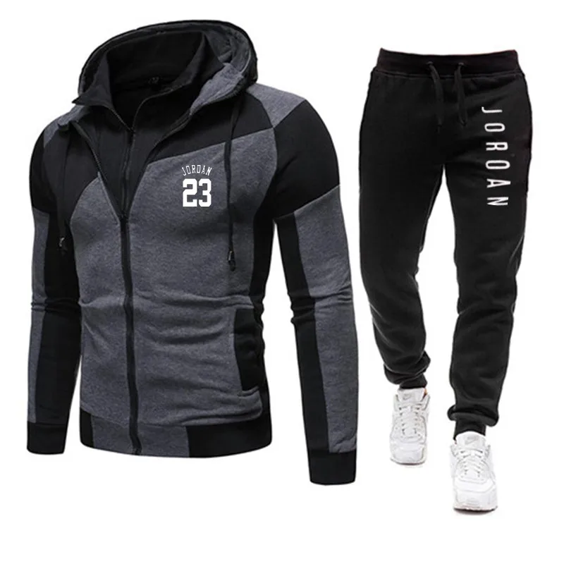 Sports Men's Hoodie, Hooded Zip + Pants, Combination Set, Sports Leisure Suit, Fitness Suit
Sports Men's Hoodie, Hooded Zip + Pants, Combination Set, Sports Leisure Suit, Fitness Suit