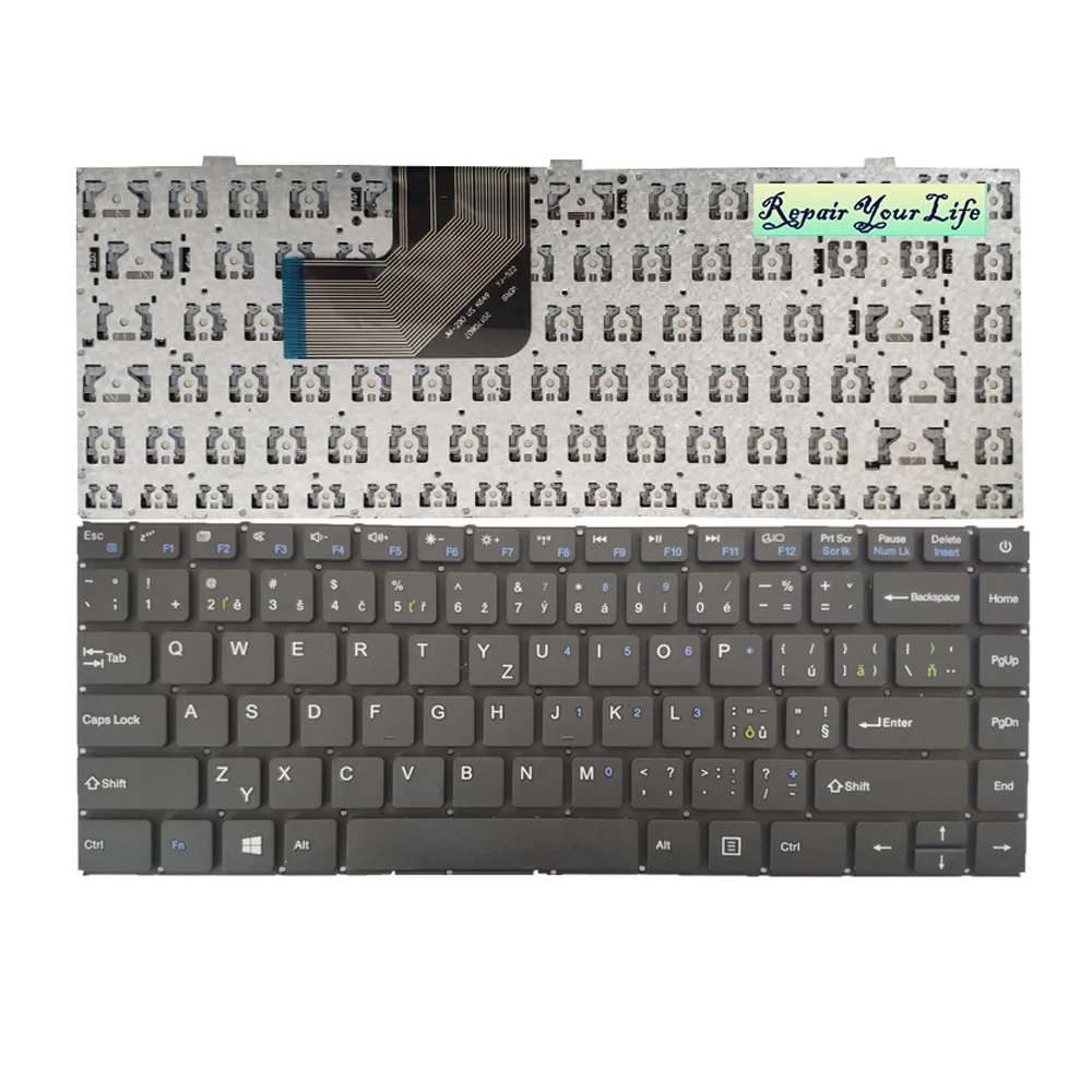 

laptop keyboard For Prestigio Smartbook 133S SK Slovakia Spanish/Portuguese JM-290 YJ-522 KJK649 black internal without frame