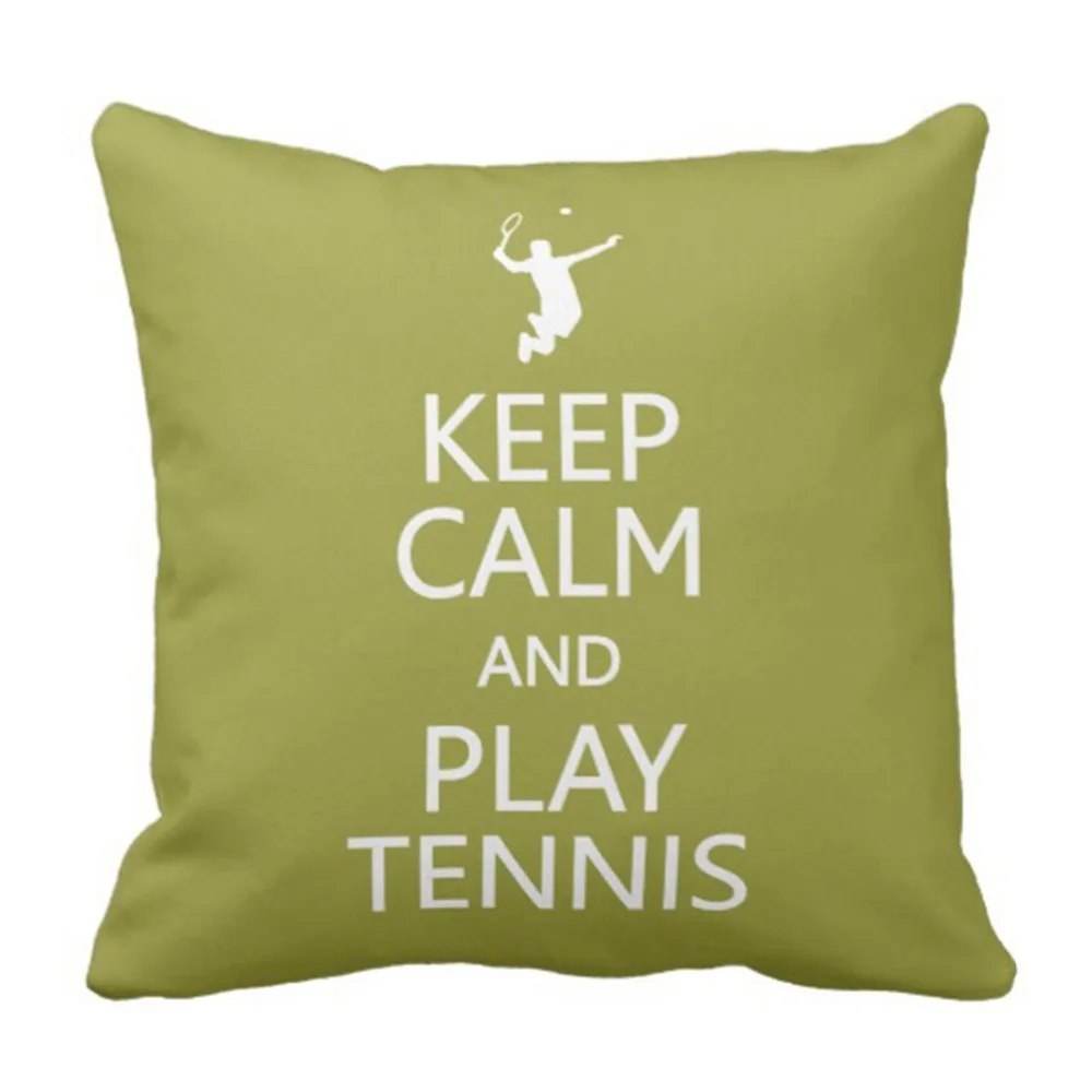 Throw Pillow Cover Player Keep Calm Play Tennis Custom Silhouette Decorative Pillow Case Home Decor Square 18 x 18 Inch Pillowca
Throw Pillow Cover Player Keep Calm Play Tennis Custom Silhouette Decorative Pillow Case Home Decor Square 18 x 18 Inch Pillowca