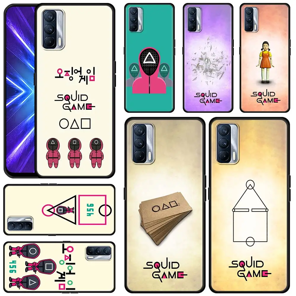 TV Series Squid Game Silicone Phone Case For Google Pixel 4a 5 4 XL Realme XT GT Master X7 X50 Q2 Pro Soft Back Shell Cover
TV Series Squid Game Silicone Phone Case For Google Pixel 4a 5 4 XL Realme XT GT Master X7 X50 Q2 Pro Soft Back Shell Cover