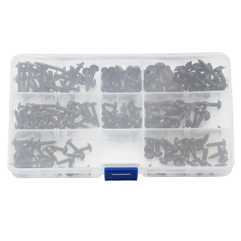 M2.9/3.5/4/4.8 Cross Pan Round Head Self tapping Screws Small Cross Phillips Black Screw
M2.9/3.5/4/4.8 Cross Pan Round Head Self tapping Screws Small Cross Phillips Black Screw