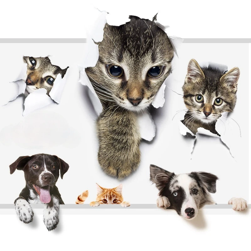 3D Cats and Dogs Car Sticker Cute Peep Decals Auto KK Vinyl Motorcycle Animal Window Bomb Pet Windshield Tuning Car PVC
3D Cats and Dogs Car Sticker Cute Peep Decals Auto KK Vinyl Motorcycle Animal Window Bomb Pet Windshield Tuning Car PVC