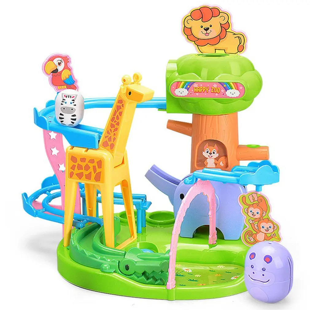 New strange children 3-6-year-old cartoon zoo tumbler Slide Puzzle early childhood education assembly track ball toys
New strange children 3-6-year-old cartoon zoo tumbler Slide Puzzle early childhood education assembly track ball toys