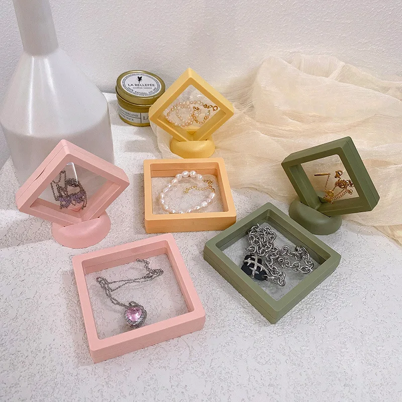 2021 new transparent film display suspension jewelry jewelry anti-oxidation storage box earrings necklace jewelry packaging box
2021 new transparent film display suspension jewelry jewelry anti-oxidation storage box earrings necklace jewelry packaging box