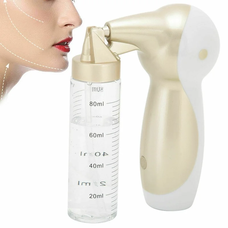 Portable Handheld Nano 80ML Water Oxygen Injection Facial Sprayer Face Anti Aging Wrinkle Moisturizing Injection Airbrush SPA
Portable Handheld Nano 80ML Water Oxygen Injection Facial Sprayer Face Anti Aging Wrinkle Moisturizing Injection Airbrush SPA