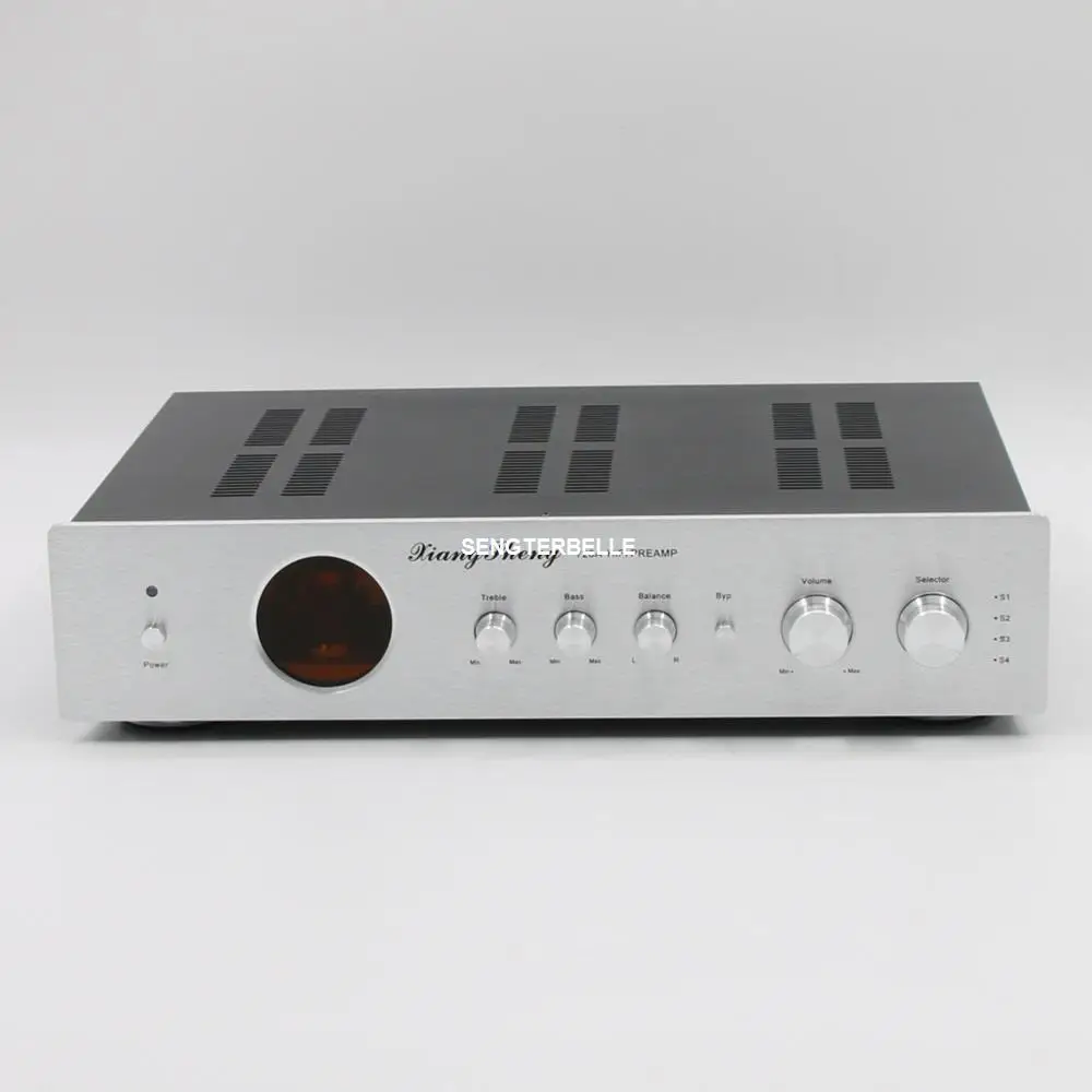 Готовые с вакуумными трубками тон предусилитель 12AT7 + 12AU7 + 6Z4 Hi-Fi усилитель с 4 подъездных путей, Вход 
Готовые с вакуумными трубками тон предусилитель 12AT7 + 12AU7 + 6Z4 Hi-Fi усилитель с 4 подъездных путей, Вход
