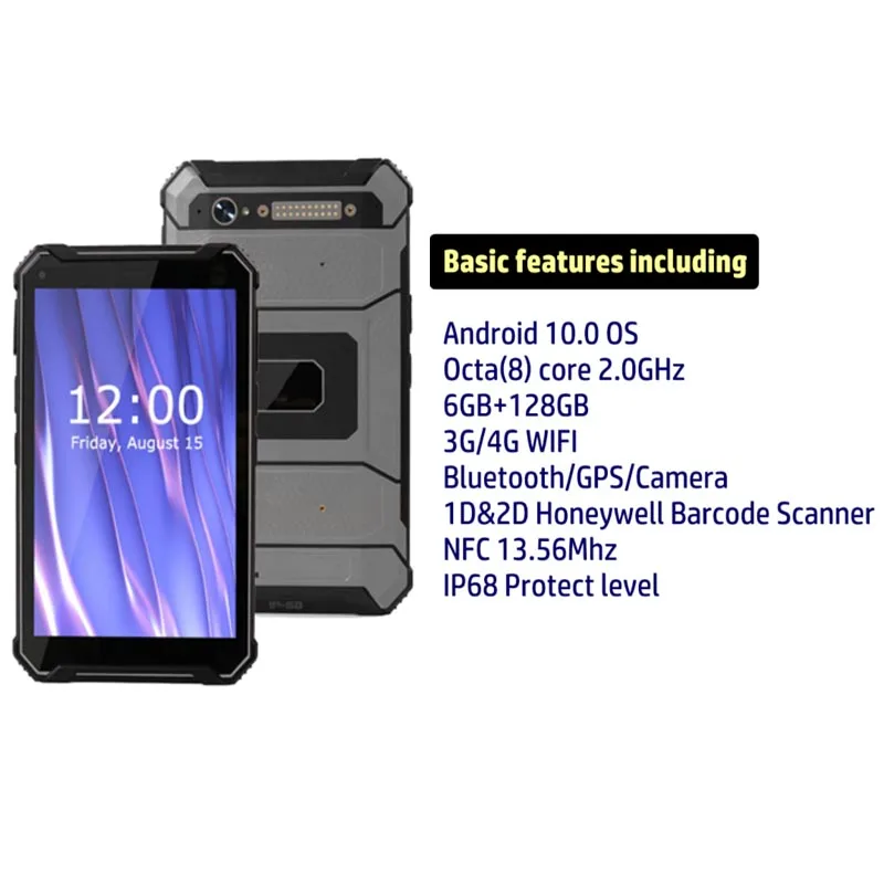 8-дюймовый Android 10,0 GMS 8-ядерный MTK6771 4G WIFI LTE промышленный Прочный планшет
8-дюймовый Android 10,0 GMS 8-ядерный MTK6771 4G WIFI LTE промышленный Прочный планшет