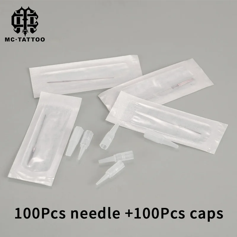 100pcs Sterilized Eyebrow Tattoo Needles + Caps Tips professional Permanent Makeup Needles For Eyebrow/lips/eyeliner machine pen 
100pcs Sterilized Eyebrow Tattoo Needles + Caps Tips professional Permanent Makeup Needles For Eyebrow/lips/eyeliner machine pen