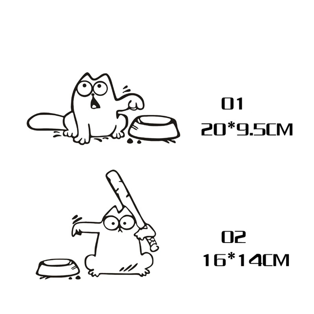 Car Stickers Creativity Cat The Feeding Cartoon Car Fuel Cap Waterproof Sun Protection Decals Accessories PVC,20cm*9.5cm
Car Stickers Creativity Cat The Feeding Cartoon Car Fuel Cap Waterproof Sun Protection Decals Accessories PVC,20cm*9.5cm