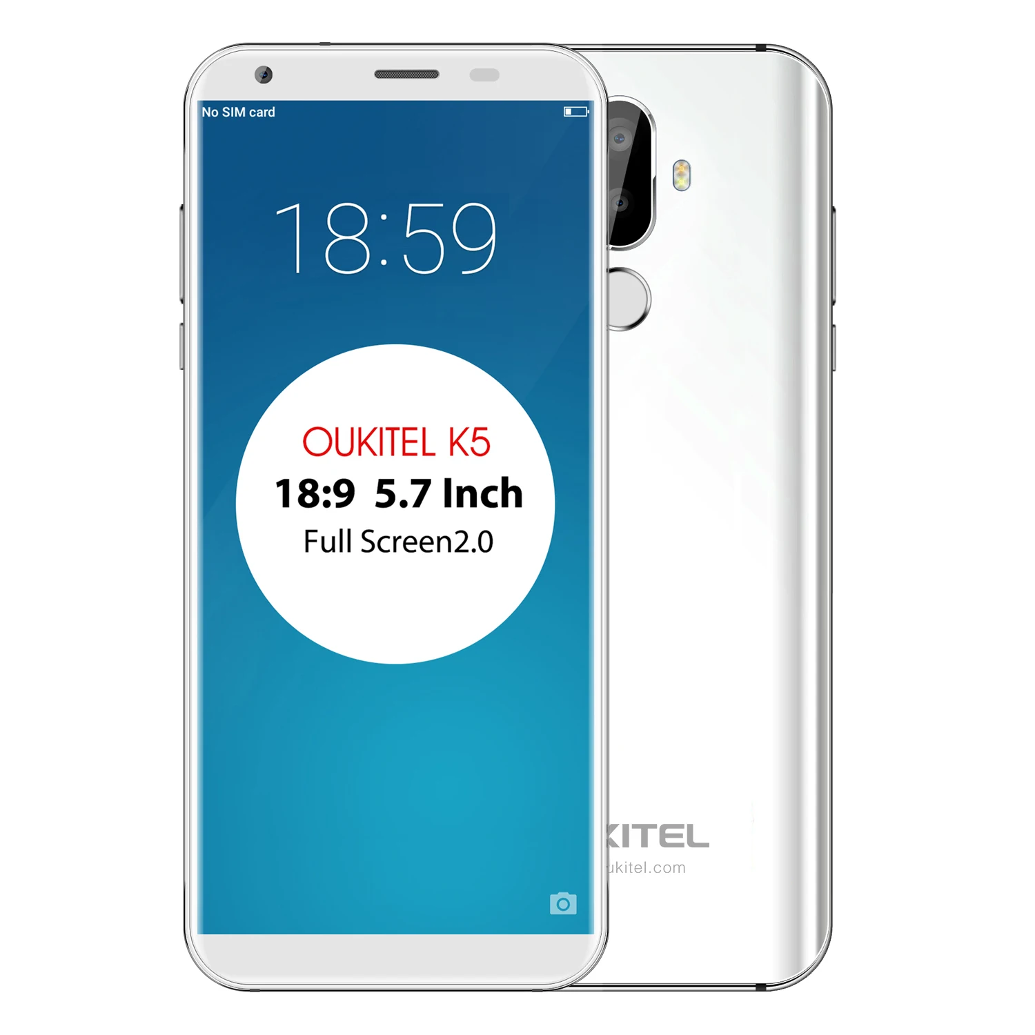 Oukitel K5 Android 7 0 4000 мАч 2 ГБ + 16 Гб Смартфон 18:9 дисплей 5 'ཉ МП HD четырехъядерный 3