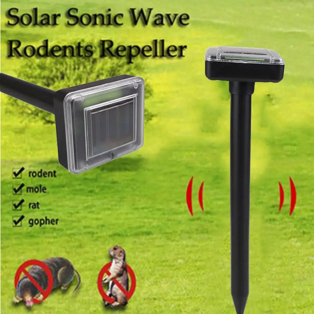 Ultrasonic Electronic Repeller Insect Repellant Solar Energy Mice Garden Device Repellent Mouse
Ultrasonic Electronic Repeller Insect Repellant Solar Energy Mice Garden Device Repellent Mouse
