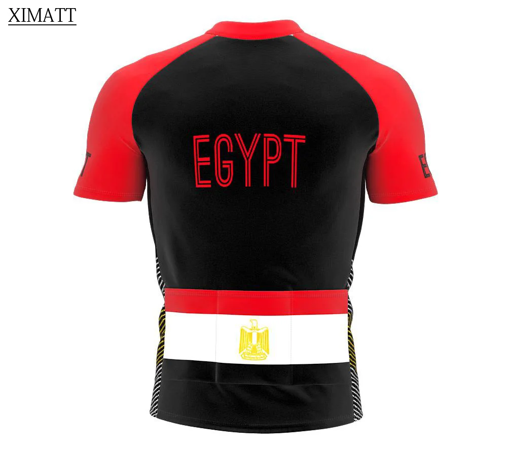 XIMATT Brand 2021 New Egypt Red Black Football Net Breathable Short Sleeve Road Bike Cycling Jersey-Can Customize
XIMATT Brand 2021 New Egypt Red Black Football Net Breathable Short Sleeve Road Bike Cycling Jersey-Can Customize
