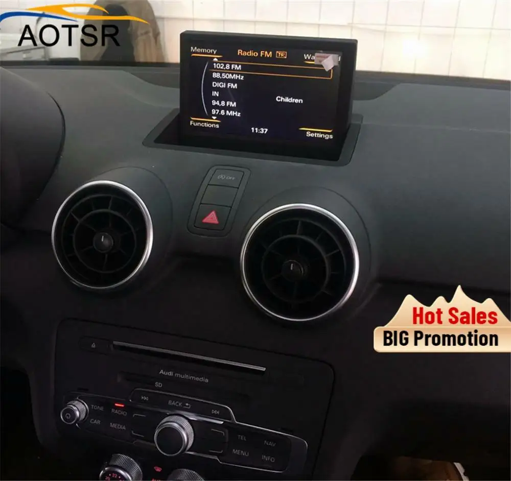 7" Android Car GPS dvd Stereo For Audi A1 2010-2017 Auto radio GPS Navigation Head Unit Radio FM WiFi Audio Video BT free map
7" Android Car GPS dvd Stereo For Audi A1 2010-2017 Auto radio GPS Navigation Head Unit Radio FM WiFi Audio Video BT free map