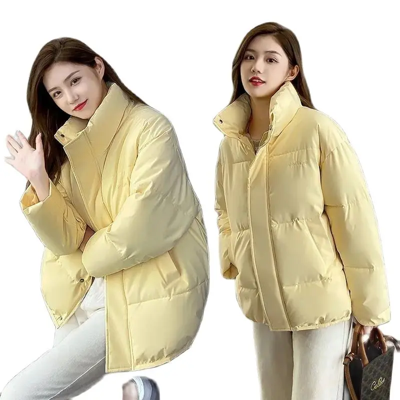 Down Padded Jacket Women 2021 Winter New Style Cotton Padded Parkas Coat Short Loose Outwear Female Korean Overcoat Ladies Top
Down Padded Jacket Women 2021 Winter New Style Cotton Padded Parkas Coat Short Loose Outwear Female Korean Overcoat Ladies Top