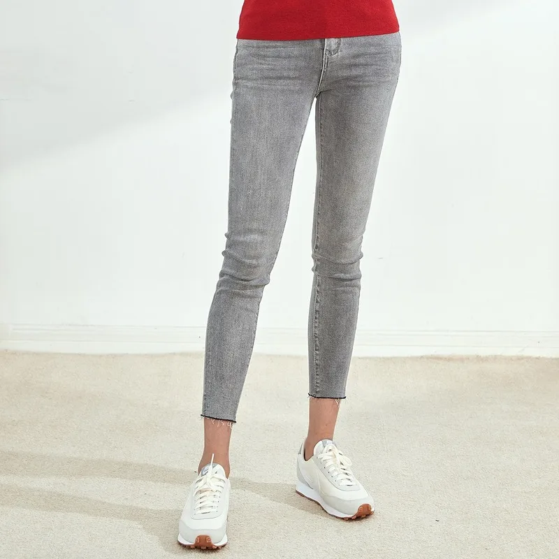 Spring and Summer High-waist Stretch Light-colored Jeans Women's Slim Slimming Tall Tight-fitting Pencil Pants 2021
Spring and Summer High-waist Stretch Light-colored Jeans Women's Slim Slimming Tall Tight-fitting Pencil Pants 2021