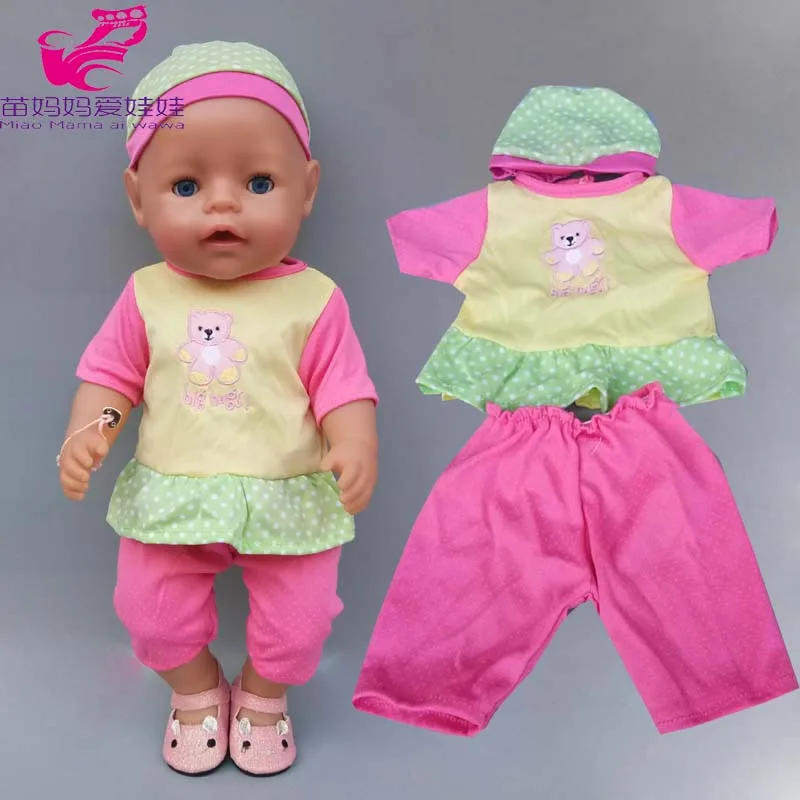 17 Inch Baby Doll Clothes Strap Pants for 40cm Doll Clothes Children Girl Toys Wearing
17 Inch Baby Doll Clothes Strap Pants for 40cm Doll Clothes Children Girl Toys Wearing