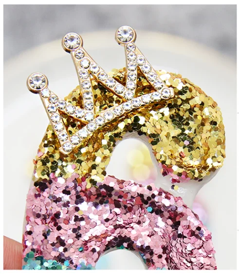 Digital 0-9 Number Rainbow Crown Candle Birthday Hat Baptism Baking Cake Decor Boy Girl Party Plug-in Scene Candlestick LA273
Digital 0-9 Number Rainbow Crown Candle Birthday Hat Baptism Baking Cake Decor Boy Girl Party Plug-in Scene Candlestick LA273