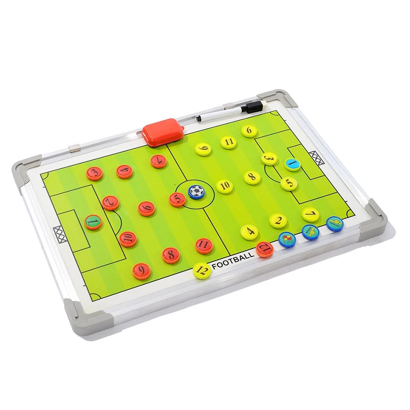 Soccer Football Strategy Board Tactics Board Coaching Match Training Board Kit Football Tactical Board
Soccer Football Strategy Board Tactics Board Coaching Match Training Board Kit Football Tactical Board