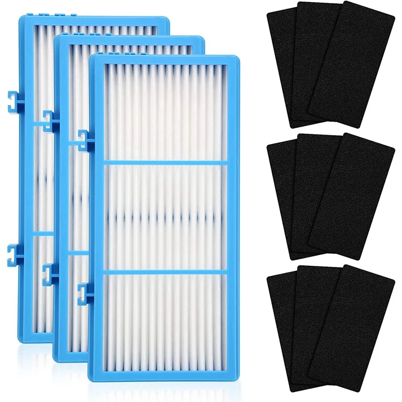 Replacement Filters for Holmes AER1 HAPF30AT HAP242-NUC HEPA Type Total Air Filter, 3 HEPA + 9 Carbon Booster Filters
Replacement Filters for Holmes AER1 HAPF30AT HAP242-NUC HEPA Type Total Air Filter, 3 HEPA + 9 Carbon Booster Filters