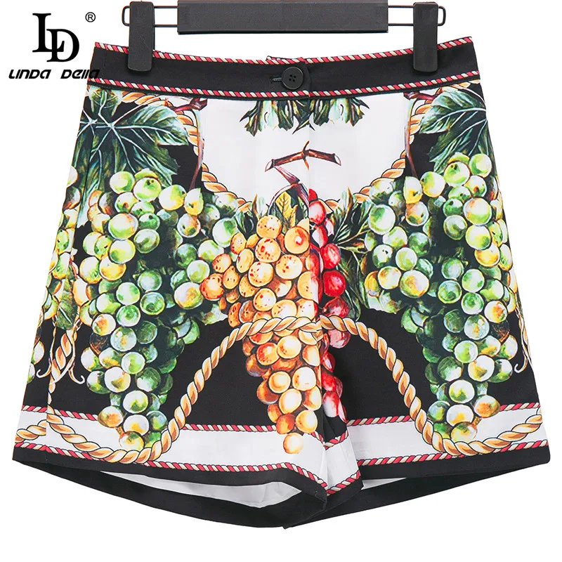 LD LINDA DELLA Designer Autumn Fashion Print Shorts Sets Women's Single button Long Sleeve Sequins Jacket CoatSlim Shorts Suit 
LD LINDA DELLA Designer Autumn Fashion Print Shorts Sets Women's Single button Long Sleeve Sequins Jacket CoatSlim Shorts Suit