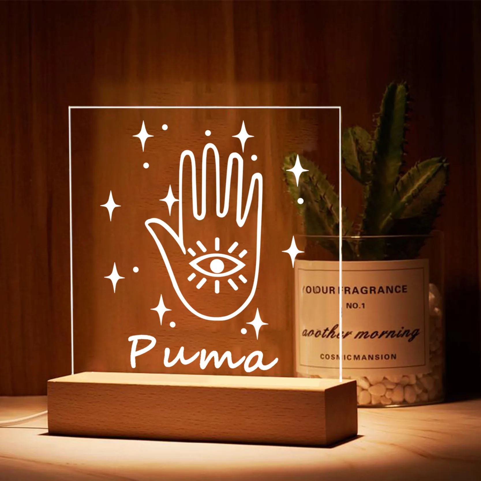 Personalized Tarot Cards LED USB Night Light The Star/Moon/Sun/World/Fortune Laser Engraving Custom Name Tarot Divination Lamp
Personalized Tarot Cards LED USB Night Light The Star/Moon/Sun/World/Fortune Laser Engraving Custom Name Tarot Divination Lamp