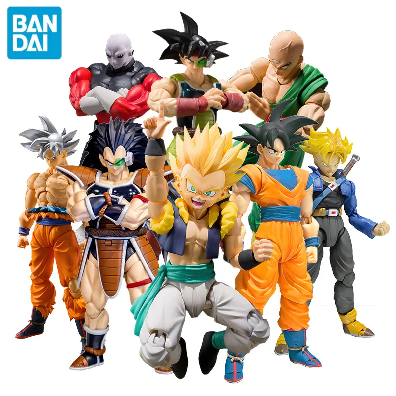 

Original Bandai Dragon Ball Z Anime Figure SHF Piccolo Burter Buu Broli Son Gohan Master Roshi Gohan Vegeta Son Goku Frieza Tien