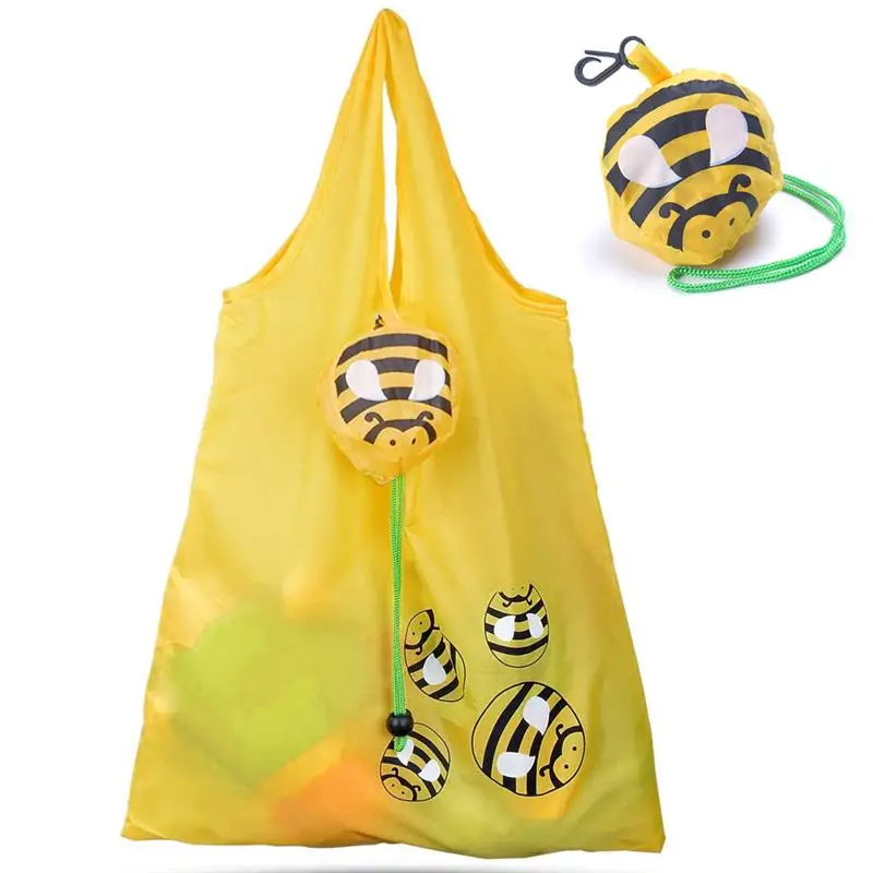 Foldable Shopping Bag Eco Reusable Tote Oxford Fabric Casual Bee Printed Shopping Bag Home Storage Bag Supplies
Foldable Shopping Bag Eco Reusable Tote Oxford Fabric Casual Bee Printed Shopping Bag Home Storage Bag Supplies