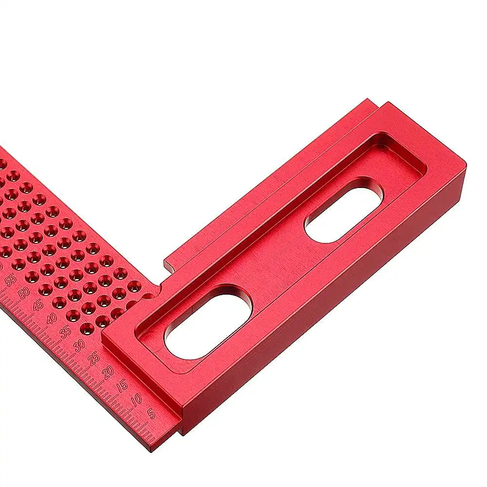 200mm Measuring Ruler Woodworking Square Hole Positioning Metric Aluminum Alloy Carpenter Scriber Measurement Tool
200mm Measuring Ruler Woodworking Square Hole Positioning Metric Aluminum Alloy Carpenter Scriber Measurement Tool