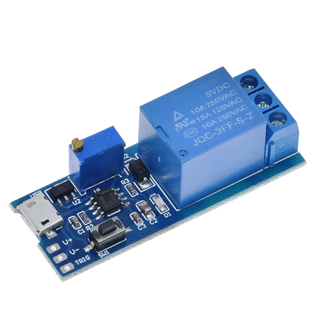 2017 Hot Sale Real New 5v-30v Delay Relay Module Trigger Switch Micro Usb Power Adjustable Free Shipping
2017 Hot Sale Real New 5v-30v Delay Relay Module Trigger Switch Micro Usb Power Adjustable Free Shipping
