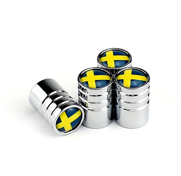 4Pcs Swedish Flag Auto Metal Nozzle Cap Cycle Valve Tire Decoration Universal Car Accessories
4Pcs Swedish Flag Auto Metal Nozzle Cap Cycle Valve Tire Decoration Universal Car Accessories