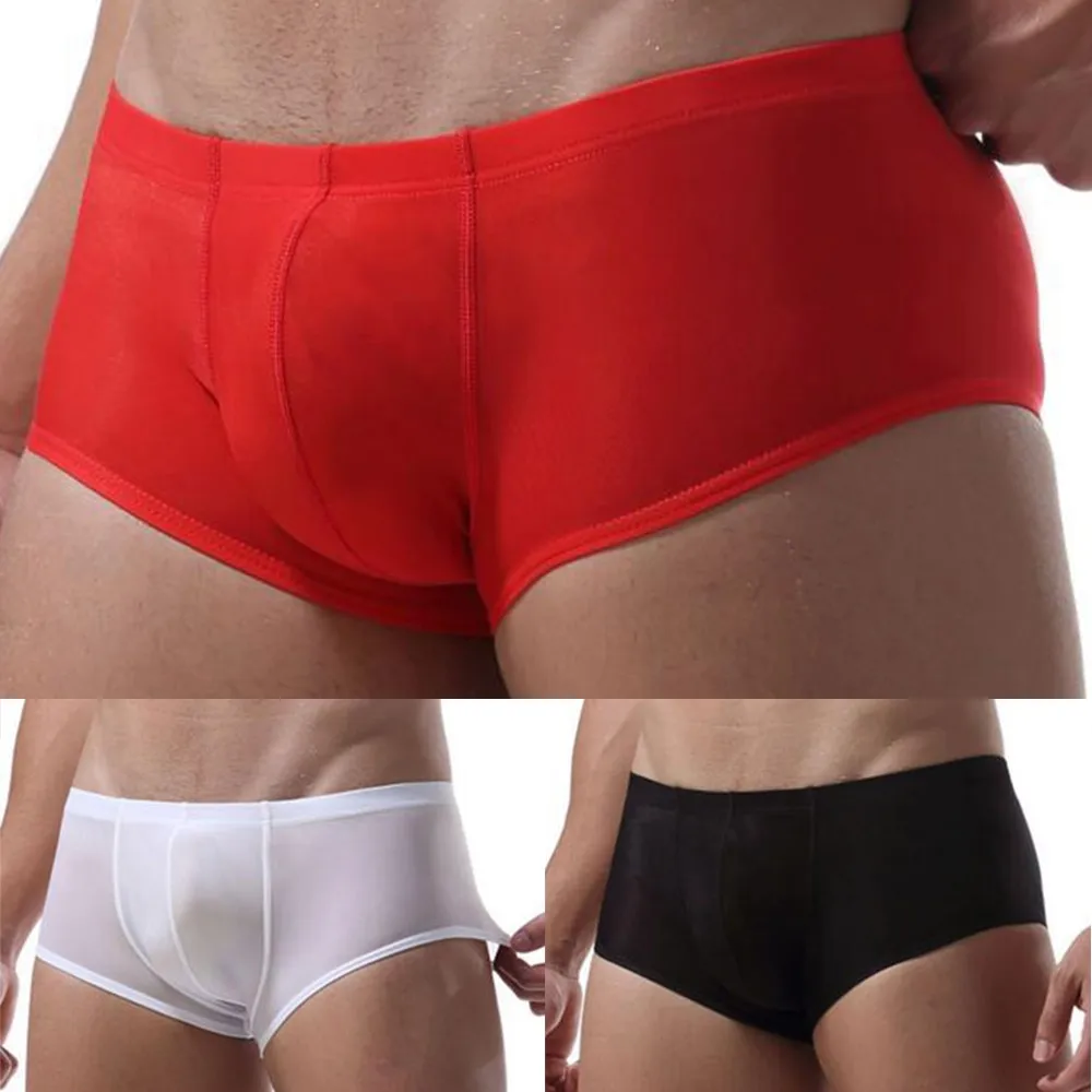 Men Underwear Sexy Elastic Seamless Pouch Briefs Ice Silk Underpants Breathable Briefs Jock Strap U-Bag Panties Comfortable Soft
Men Underwear Sexy Elastic Seamless Pouch Briefs Ice Silk Underpants Breathable Briefs Jock Strap U-Bag Panties Comfortable Soft