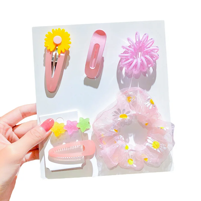 6-piece set of small daisy hairpin hair tie headdress summer simple and fresh girl hairpin temperament clip hair tie B40
6-piece set of small daisy hairpin hair tie headdress summer simple and fresh girl hairpin temperament clip hair tie B40