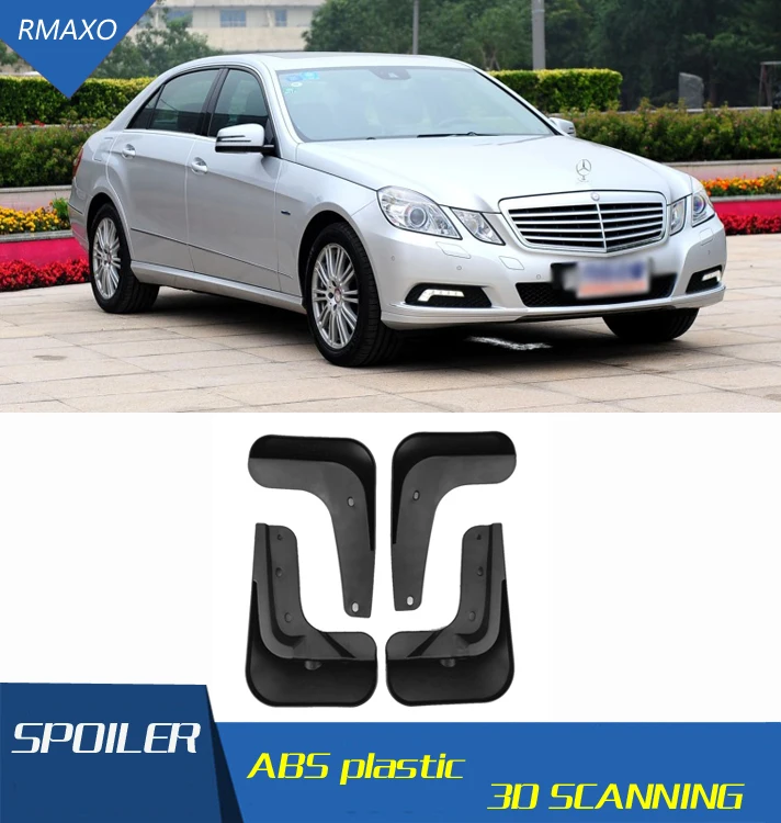 Брызговики для Mercedes Benz E class W212 2010 2013 передние и задние щитки от грязи|Грязезащита|