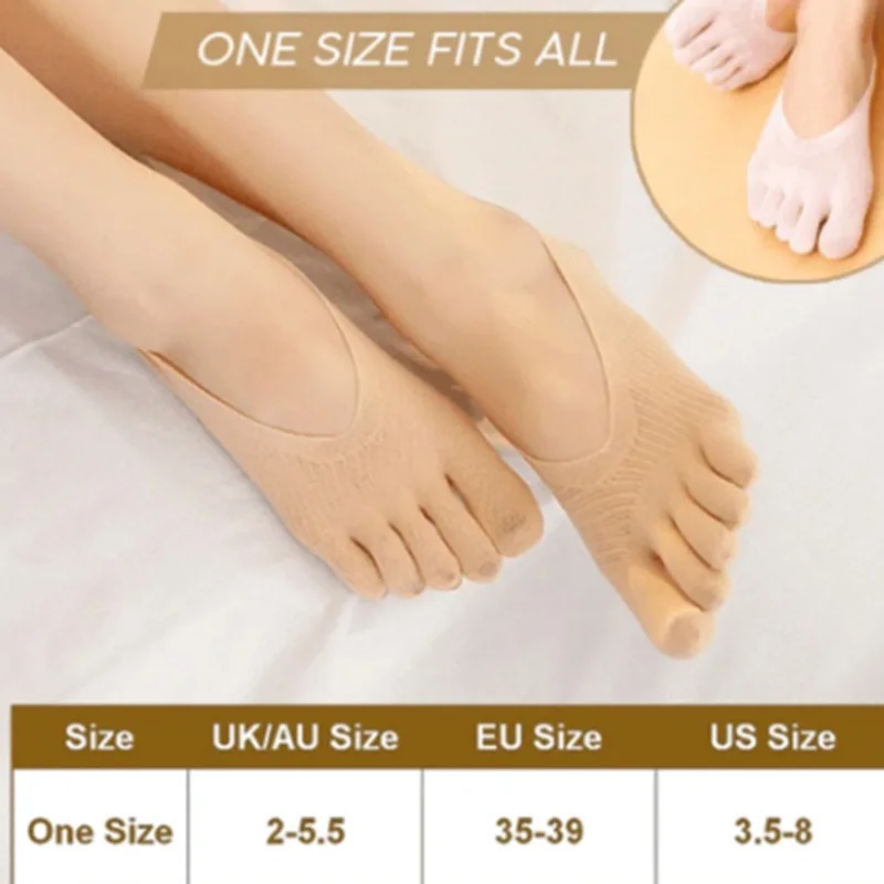 Running Five Fingers Invisible Liner Boat Cotton Ankle Toe Socks for Women Ladies K2
Running Five Fingers Invisible Liner Boat Cotton Ankle Toe Socks for Women Ladies K2