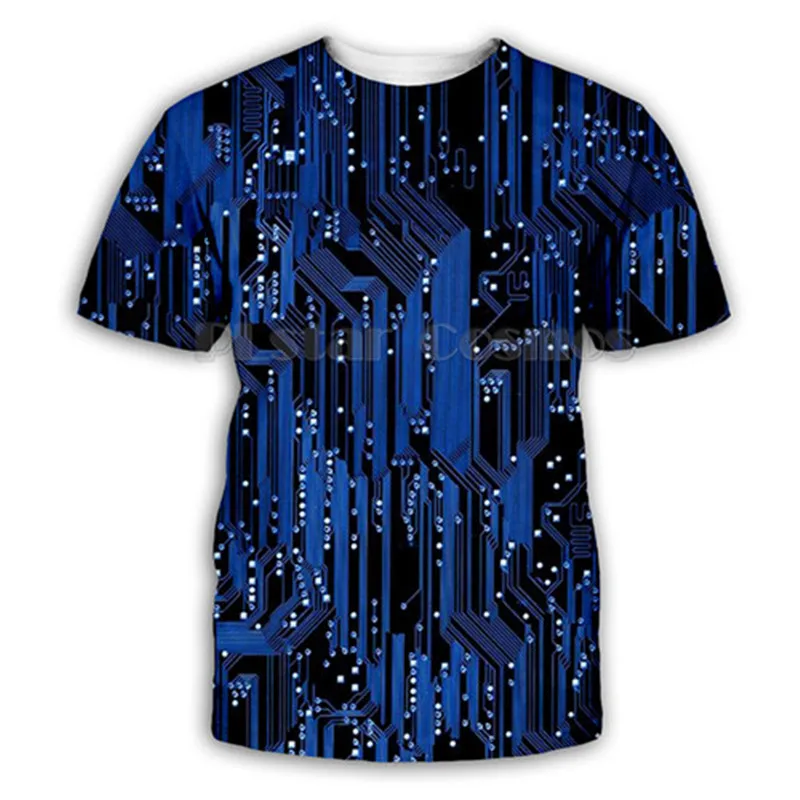 2021 Summer Fashion Male 3D Printed T-Shirt Electronic Universe Hip-Hop T-Shirt Comfortable And Breathable Polyester Plus Size
2021 Summer Fashion Male 3D Printed T-Shirt Electronic Universe Hip-Hop T-Shirt Comfortable And Breathable Polyester Plus Size