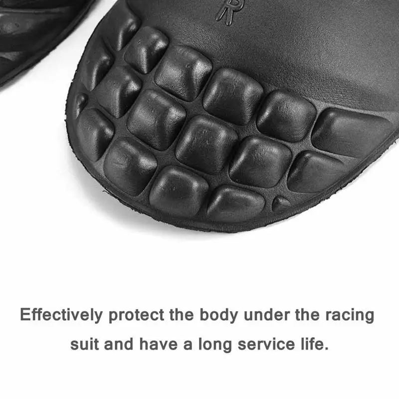 5 Pcs Motorcycle Removable Riding Shoulder Elbow Back Protector Pads Set Built-In Motorcycle Racing Guard Durable