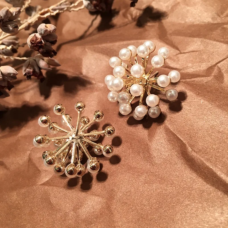 Bilincolor white pearl fireworks stylish earrings, earrings for women wedding party and gift
Bilincolor white pearl fireworks stylish earrings, earrings for women wedding party and gift