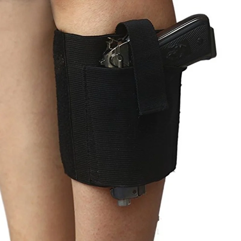 

Universal Ankle Leg Gun Holster Tactical Concealed Carry Pistol Holsters Hunting Military Airsoft Glock 17 Thigh Handgun Pouch