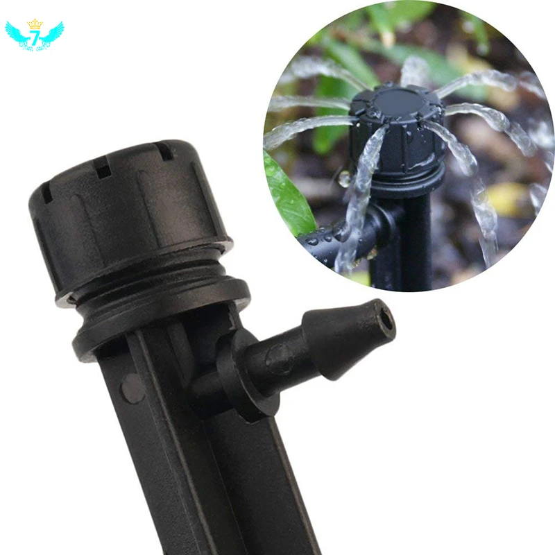 360 Degree 30 Pcs Water Flow Irrigation Drippers for 4mm/7mm Tube 8 Holes Adjustable Micro Flow Drip Stakes Emitter
360 Degree 30 Pcs Water Flow Irrigation Drippers for 4mm/7mm Tube 8 Holes Adjustable Micro Flow Drip Stakes Emitter