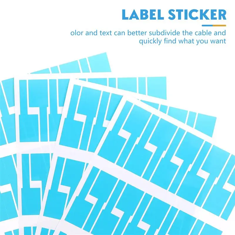 20 Sheets/600pcs Tear Resistant Waterproof Self-Adhesive Cord Labels Cable Labels
20 Sheets/600pcs Tear Resistant Waterproof Self-Adhesive Cord Labels Cable Labels