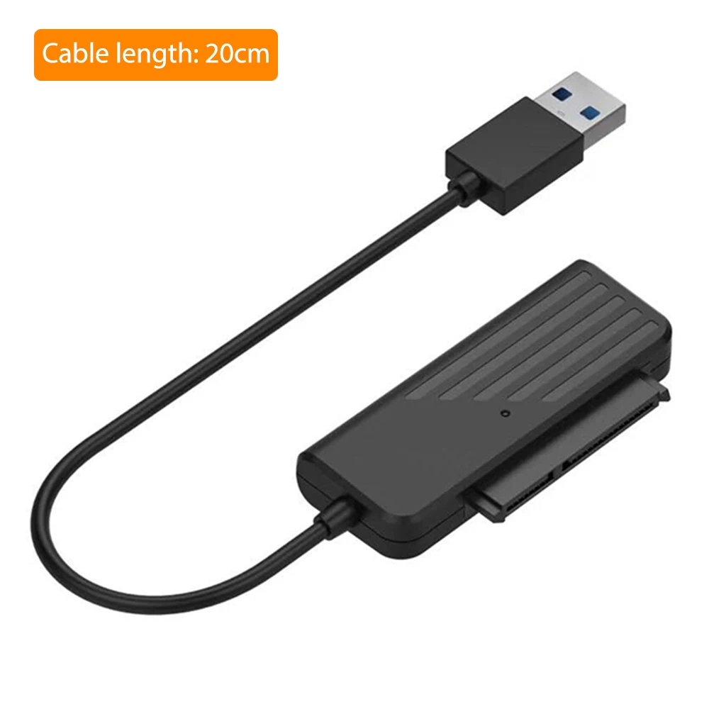 USB 3.0/Type C to SATA Adapter 2.5 Inch Hard Drive Cable HDD External Converter for SSD 22 Pin Laptop SATA III USB Cord
USB 3.0/Type C to SATA Adapter 2.5 Inch Hard Drive Cable HDD External Converter for SSD 22 Pin Laptop SATA III USB Cord