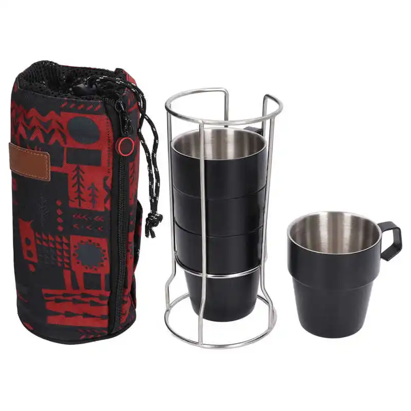 /Set 300ml Stainless Steel Coffee Cup Thickened Heat Insulation Double Layer Vacuum Coffee Mug Portable Water Cup
/Set 300ml Stainless Steel Coffee Cup Thickened Heat Insulation Double Layer Vacuum Coffee Mug Portable Water Cup