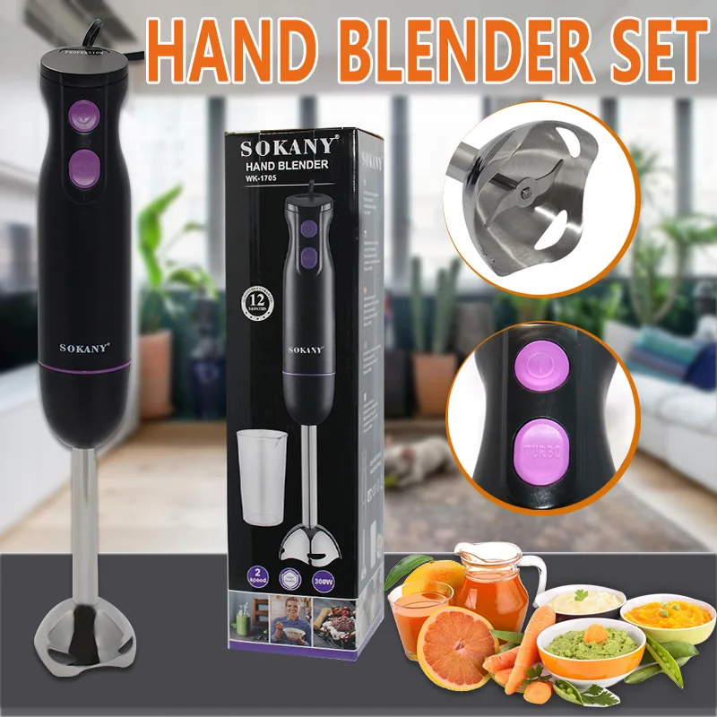 Cross-Border Multi-Function Household Electric Hand Blender Mixer Small Infant Dietary Supplement Juicer 1705
Cross-Border Multi-Function Household Electric Hand Blender Mixer Small Infant Dietary Supplement Juicer 1705