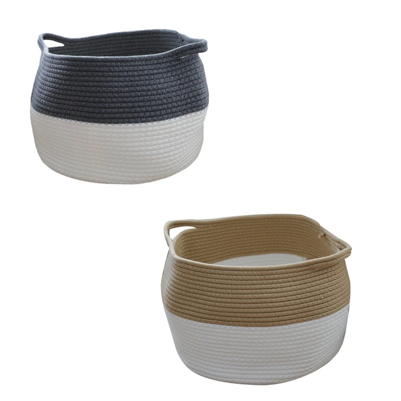 Cotton Woven Storage Bucket Foldable Large Simple Kid's Room Decoration Toy Clothing Storage Basket
Cotton Woven Storage Bucket Foldable Large Simple Kid's Room Decoration Toy Clothing Storage Basket