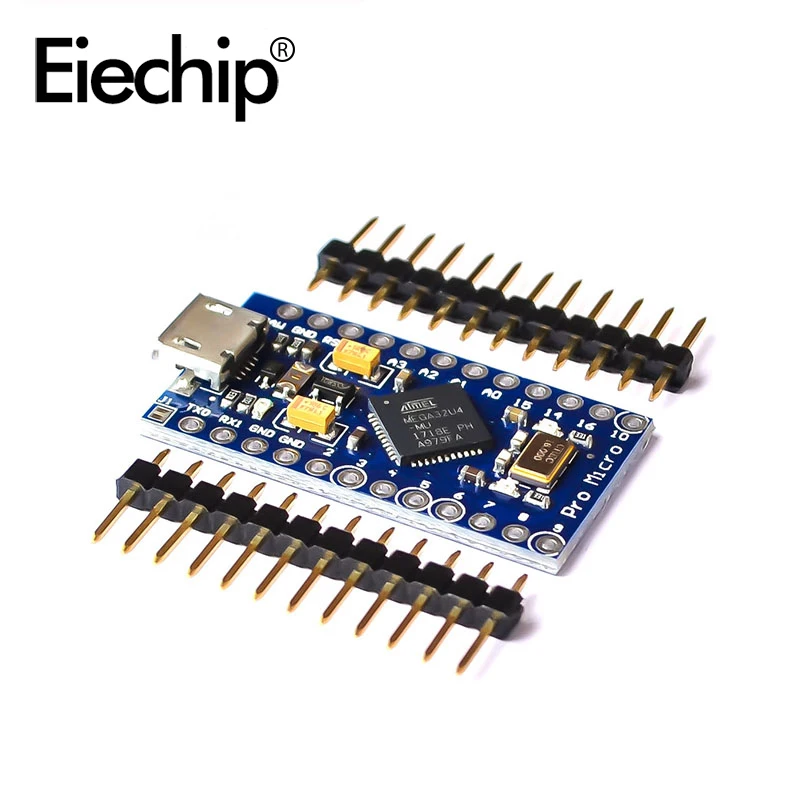 ATMEG328P for Arduino pro Micro uses Atmega32U4 micro USB 5V/16M development board for electronic programming, with header
ATMEG328P for Arduino pro Micro uses Atmega32U4 micro USB 5V/16M development board for electronic programming, with header